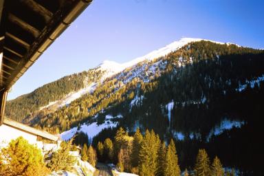 St Anton from Lodge