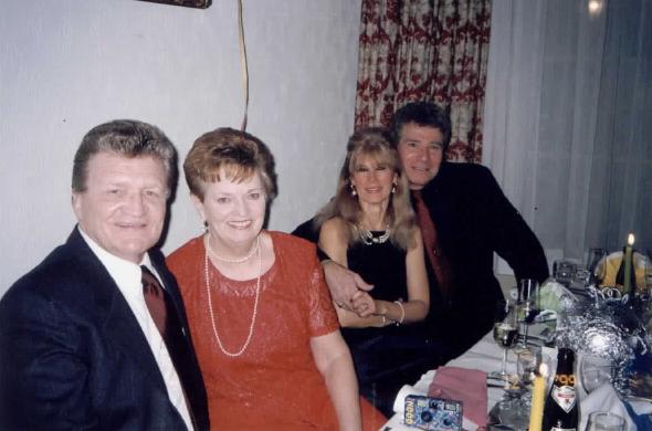 Ed and Joan Dougherty, Joan and Lenny Morse