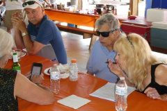 George, Karen and friends